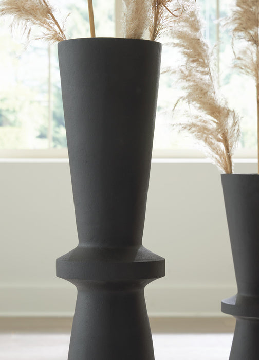 Signature Design Black Vase