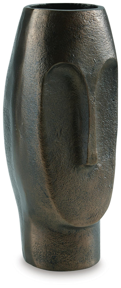 Signature Design Antique Bronze Finish Vase