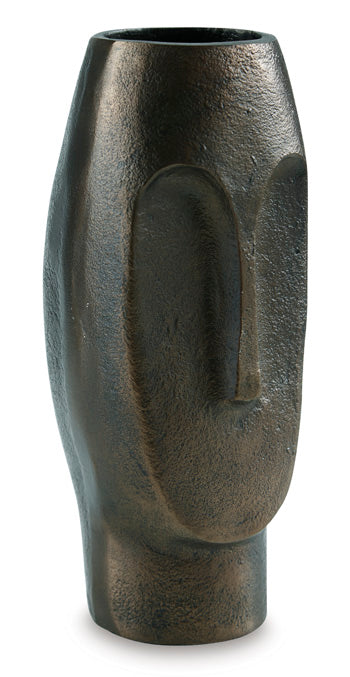 Signature Design Antique Bronze Finish Vase