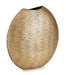Signature Design Antique Gold Finish Vase