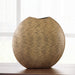 Signature Design Antique Gold Finish Vase