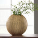 Signature Design Antique Gold Finish Vase
