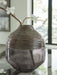 Signature Design Iridescent Gray Vase