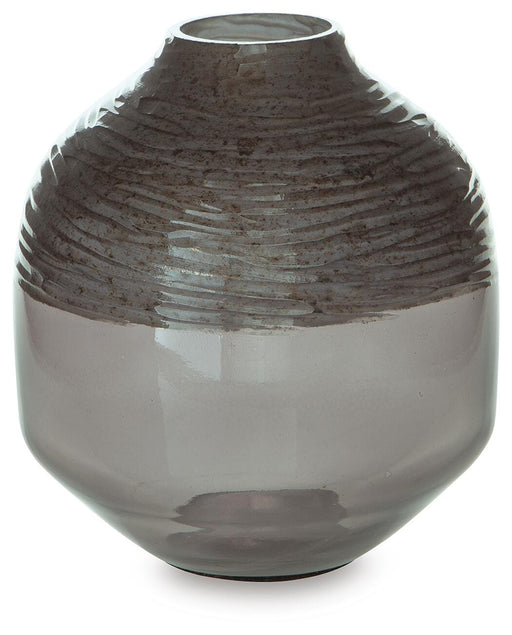 Signature Design Iridescent Gray Vase