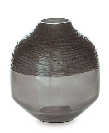 Signature Design Iridescent Gray Vase