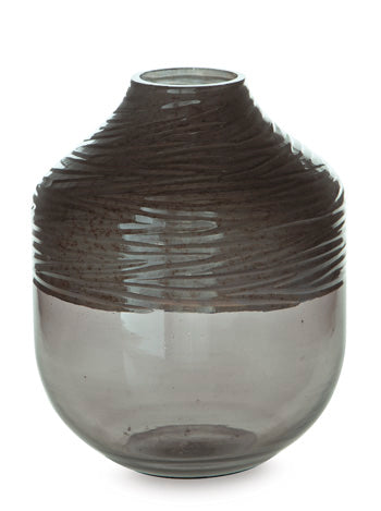 Signature Design Iridescent Gray Vase