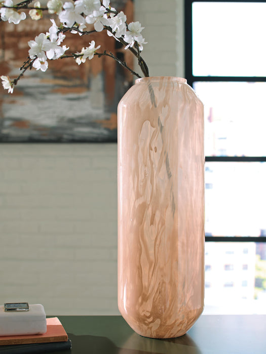 Signature Design Blush Pink Vase