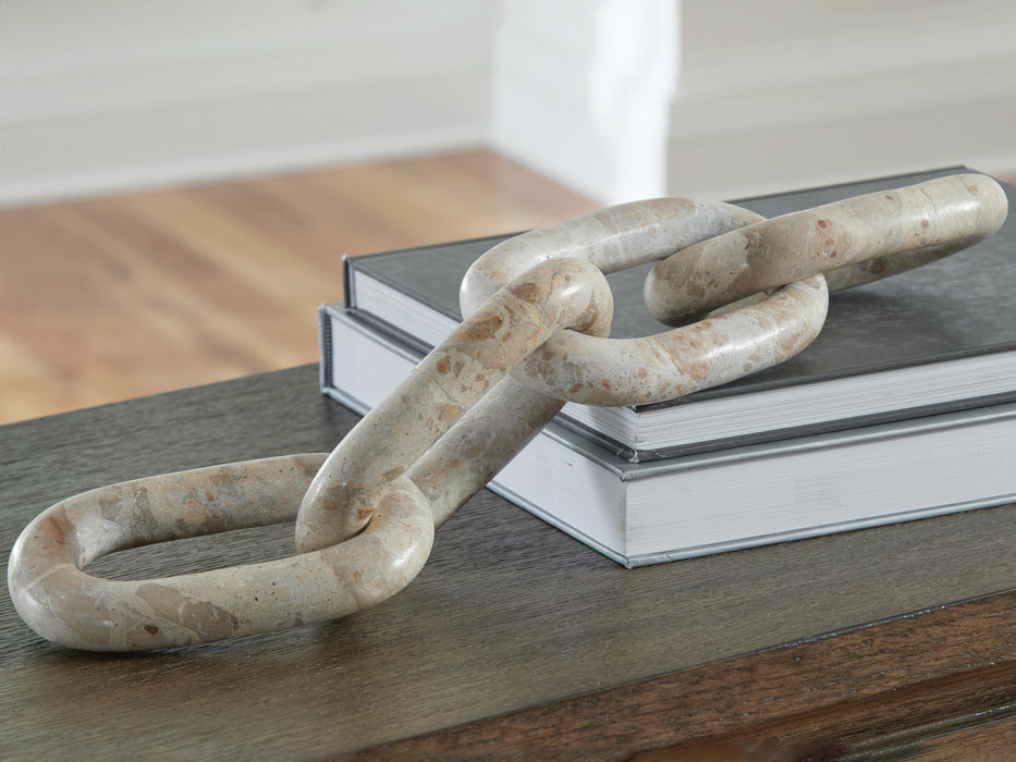 Signature Design Light Beige Sculpture