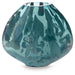 Signature Design Iridescent Teal Vase