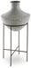 Signature Design Distressed Cream Vase
