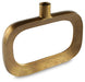 Signature Design Antique Gold Finish Vase