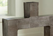 Signature Design Antique Nickel Finish Vase