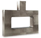 Signature Design Antique Nickel Finish Vase