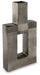 Signature Design Antique Nickel Finish Vase