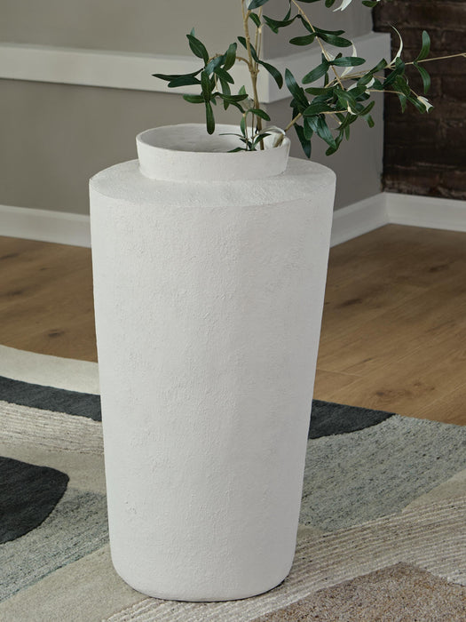 Signature Design Cream Vase
