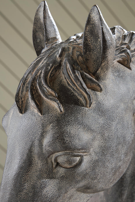 Signature Design Antique Black Sculpture