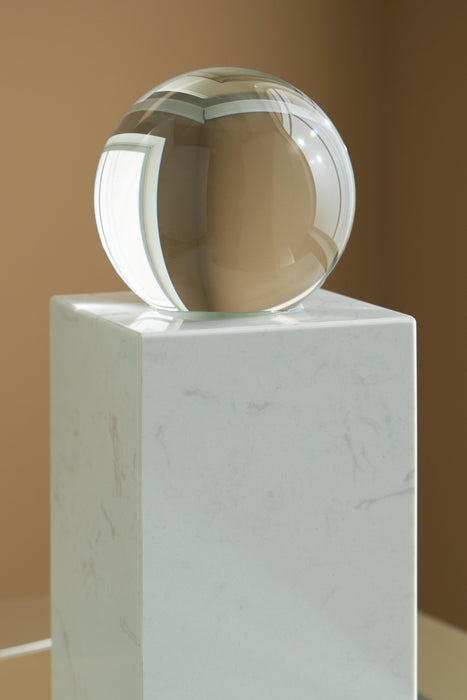 Signature Design Clear/White Sculpture