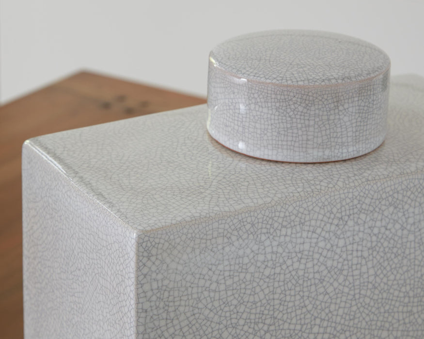 Signature Design Antique White Jar