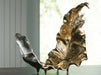 Signature Design Gold/Silver Finish Sculpture