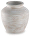 Signature Design Distressed White Vase