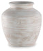 Signature Design Distressed White Vase