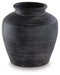 Signature Design Distressed Black Vase