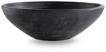 Signature Design Distressed Black Bowl