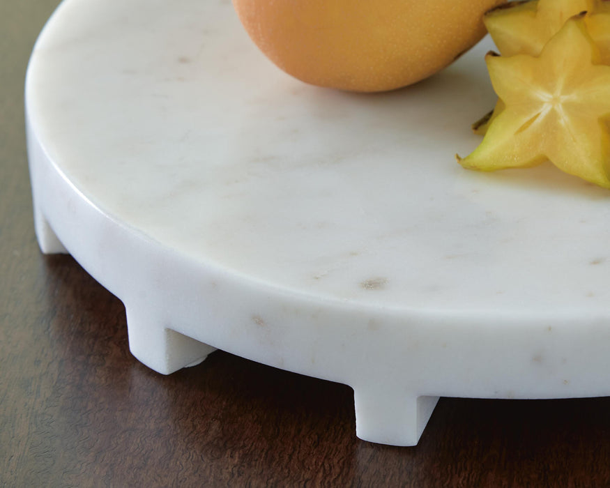 Signature Design White Tray