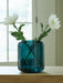 Signature Design Teal Vase