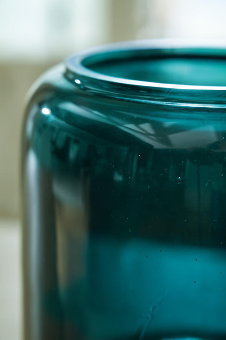Signature Design Teal Vase