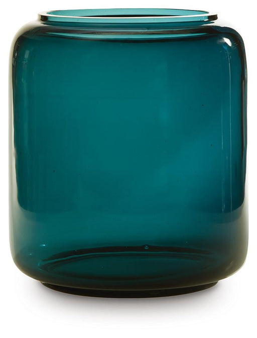 Signature Design Teal Vase