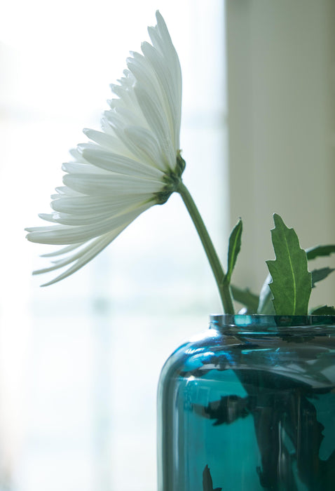 Signature Design Teal Vase