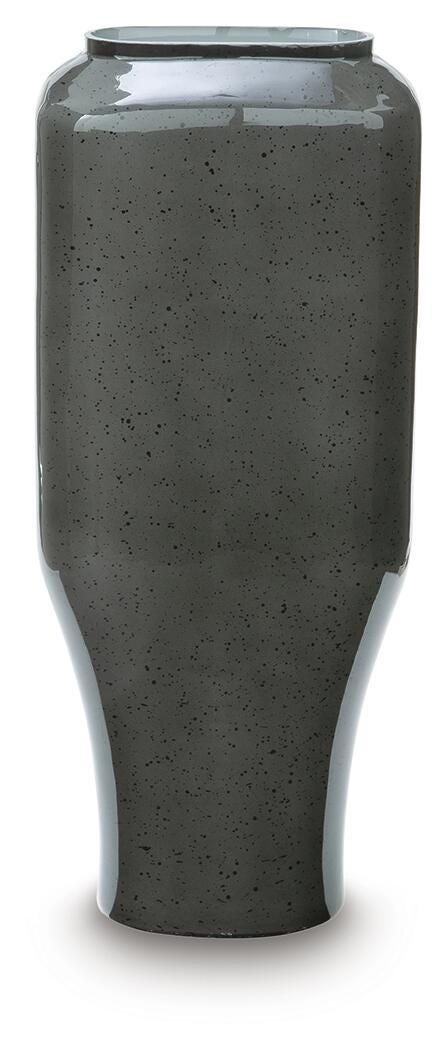 Signature Design Gray/Black Vase