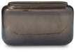 Signature Design Gray/Gold Finish Vase