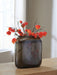 Signature Design Gray/Gold Finish Vase