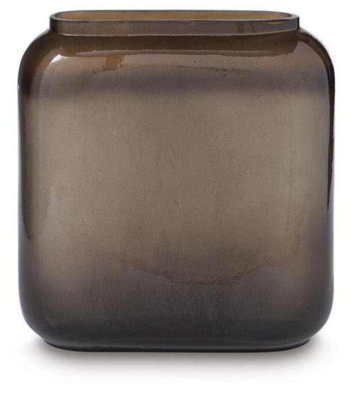 Signature Design Gray/Gold Finish Vase