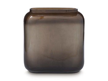 Signature Design Gray/Gold Finish Vase