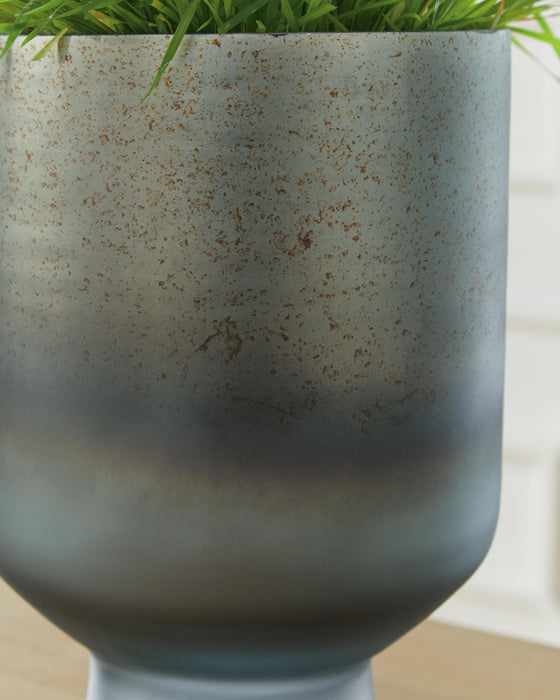 Signature Design Antique Blue Vase