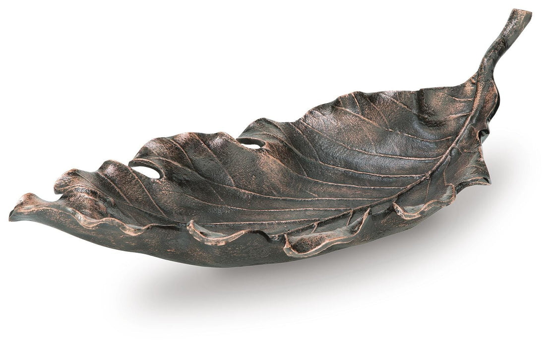 Signature Design Antique Copper Finish Sculpture