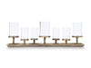 Signature Design Antique Brass Finish Candle Holder