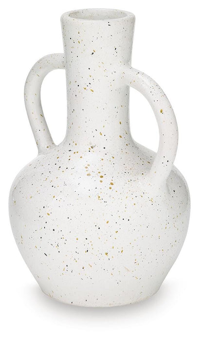 Signature Design White/Black Vase