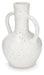 Signature Design White/Black Vase