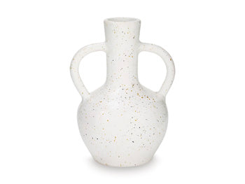 Signature Design White/Black Vase