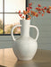 Signature Design White/Black Vase