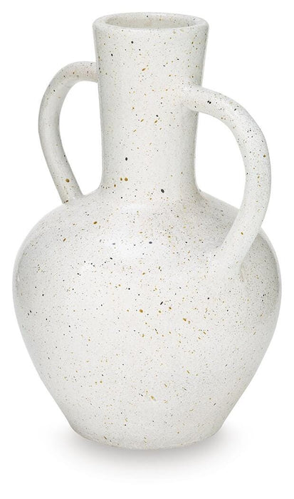 Signature Design White/Black Vase