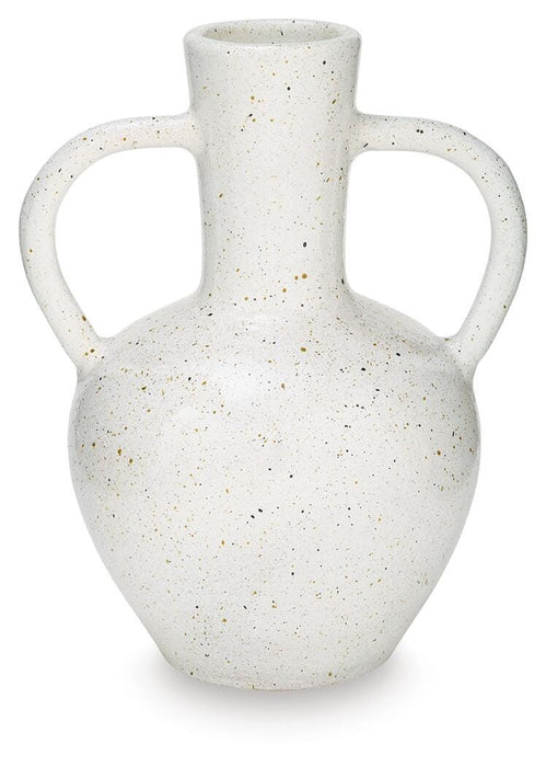 Signature Design White/Black Vase