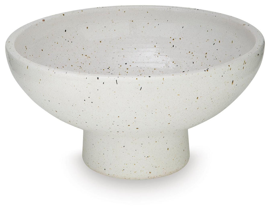 Signature Design White/Black Bowl