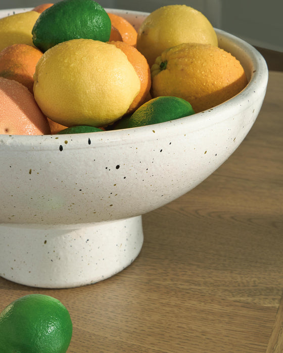 Signature Design White/Black Bowl
