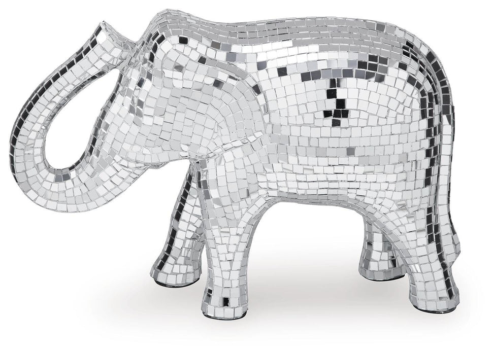 Signature Design Silver Finish Sculpture