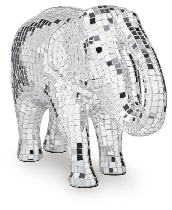 Signature Design Silver Finish Sculpture